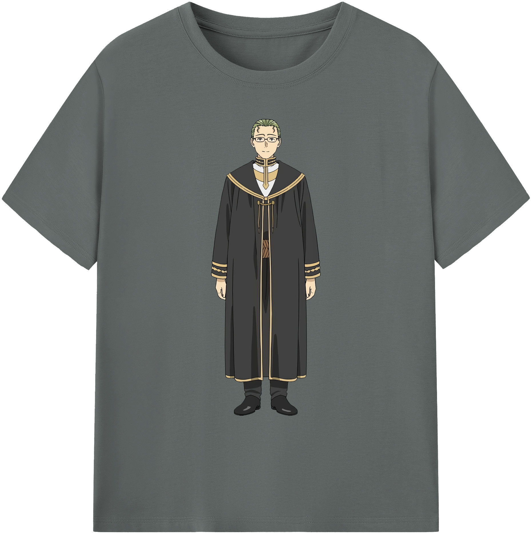 （画像用） 葬送のフリーレン Frieren 綿100％ メンズ半袖Tシャツ｜肌触りやわらか＆通気性